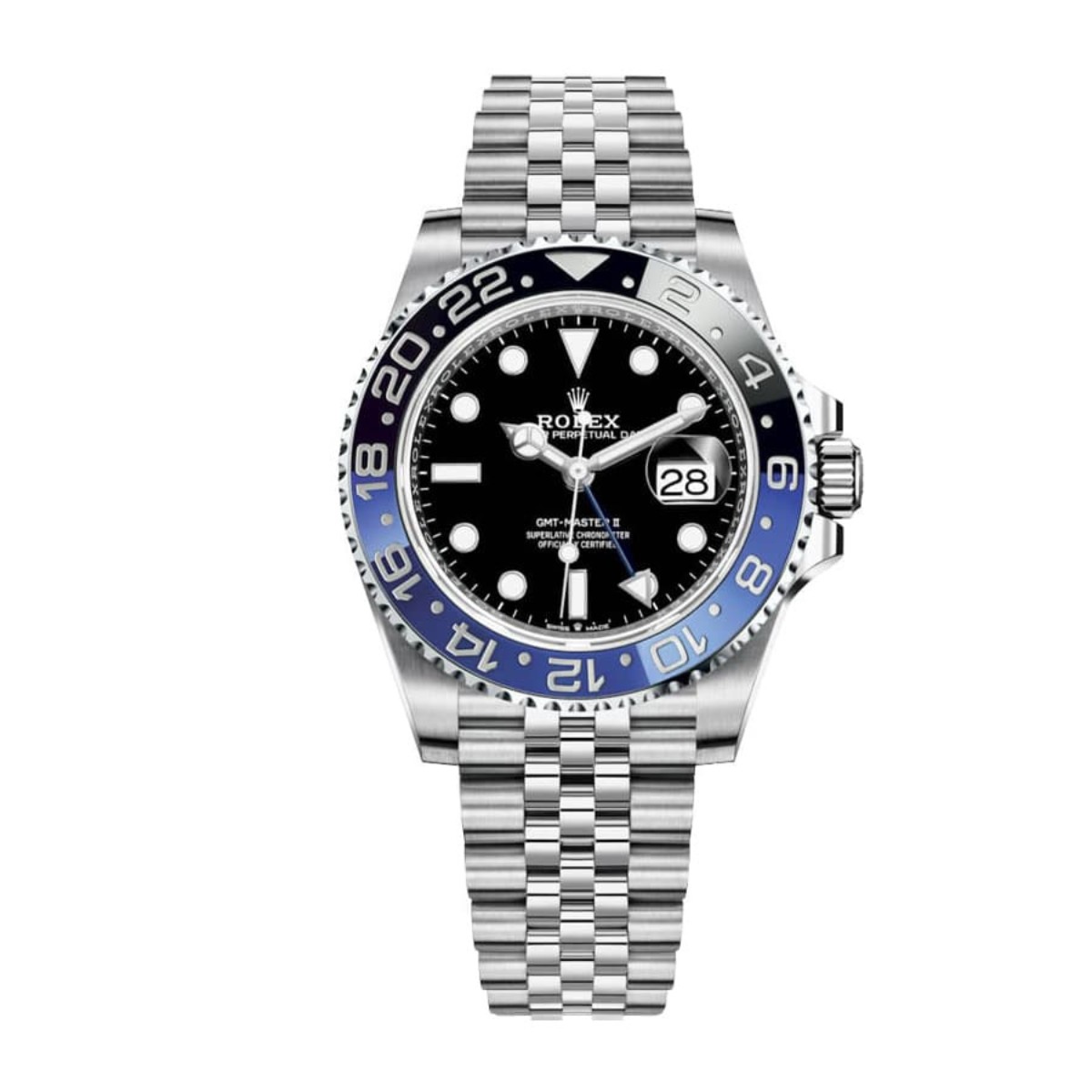 Rlx GMT-Master II 126710BLNR “Batman”